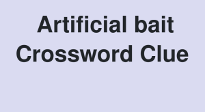 artificial intelligence branch crossword clue